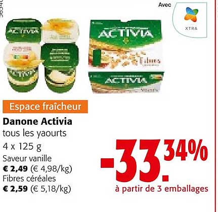 Danone Activia Yaourts