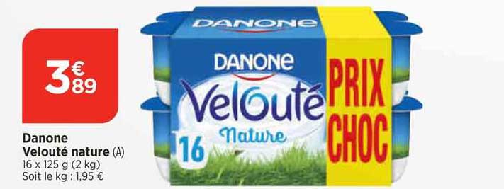 Danone Velouté Nature