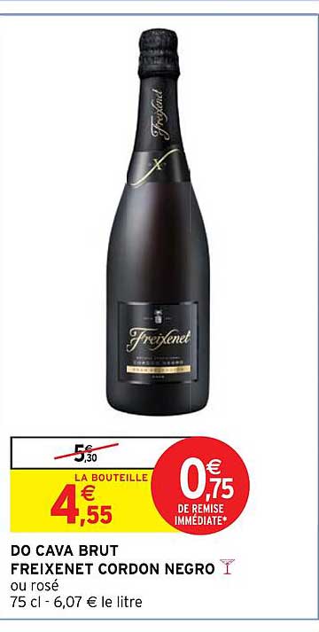 do cava brut freixenet cordon negro