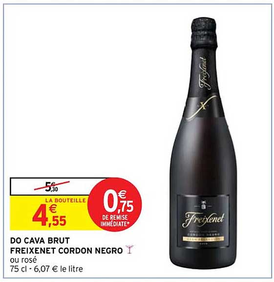do cava brut freixenet cordon negro