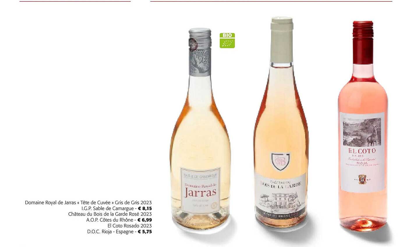 domaine royal de jarras «tête de cuvée» gris de gris 2023
