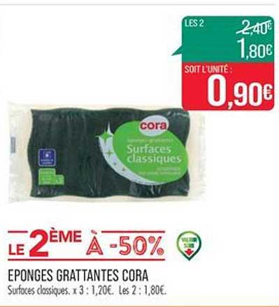 Eponges Grattantes Cora
