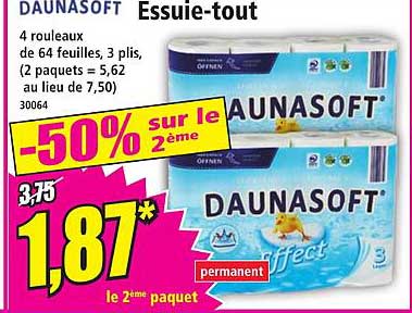 essuie-tout daunasoft
