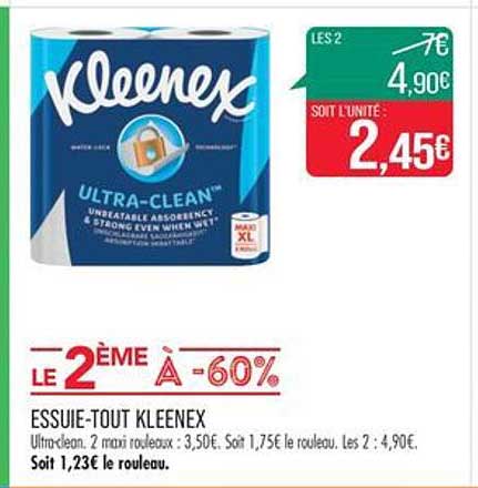 essuie-tout kleenex