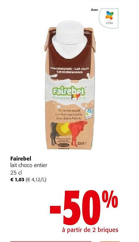 Fairebel Lait Choco Entier