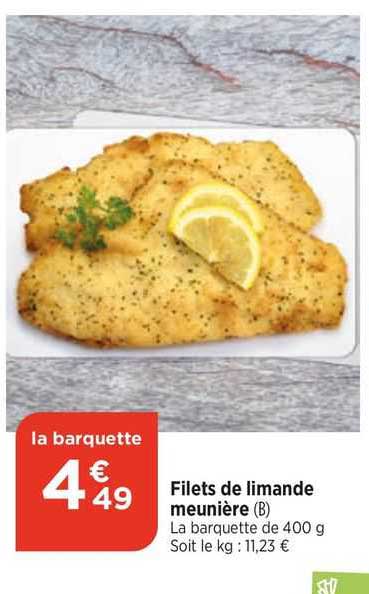 Filets De Limande Meunière