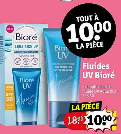 Fluides Uv Bioré