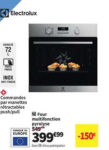 Four Multifonction Pyrolyse Electrolux