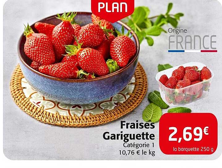 fraises gariguette