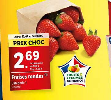 Fraises Rondes