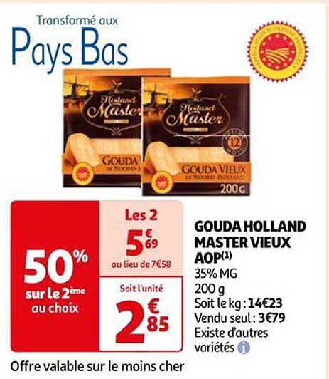 gouda holland master vieux aop