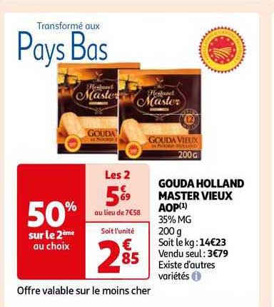 gouda holland master vieux aop