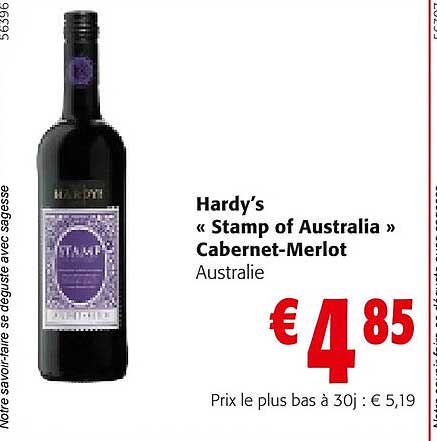 hardy's «stamp of australia» cabernet-merlot