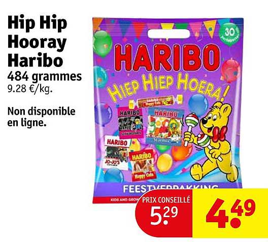 hip hip hooray haribo