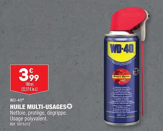 huile multi-usages wd-40