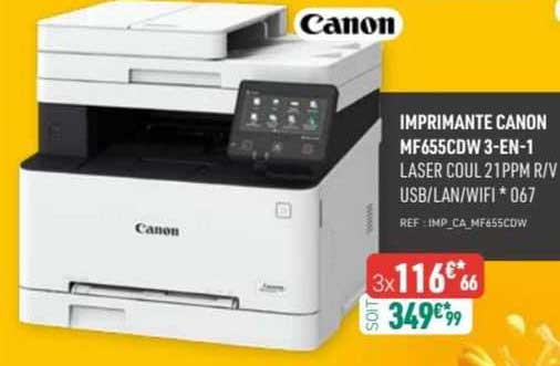 imprimante canon mf655cdw 6-in-1
