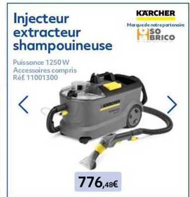 injecteur extracteur shampouineuse kärcher
