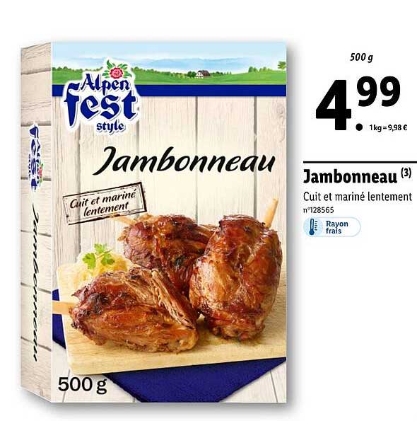 jambonneau alpen fest style
