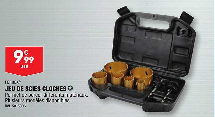 jeu de scies cloches ferrex