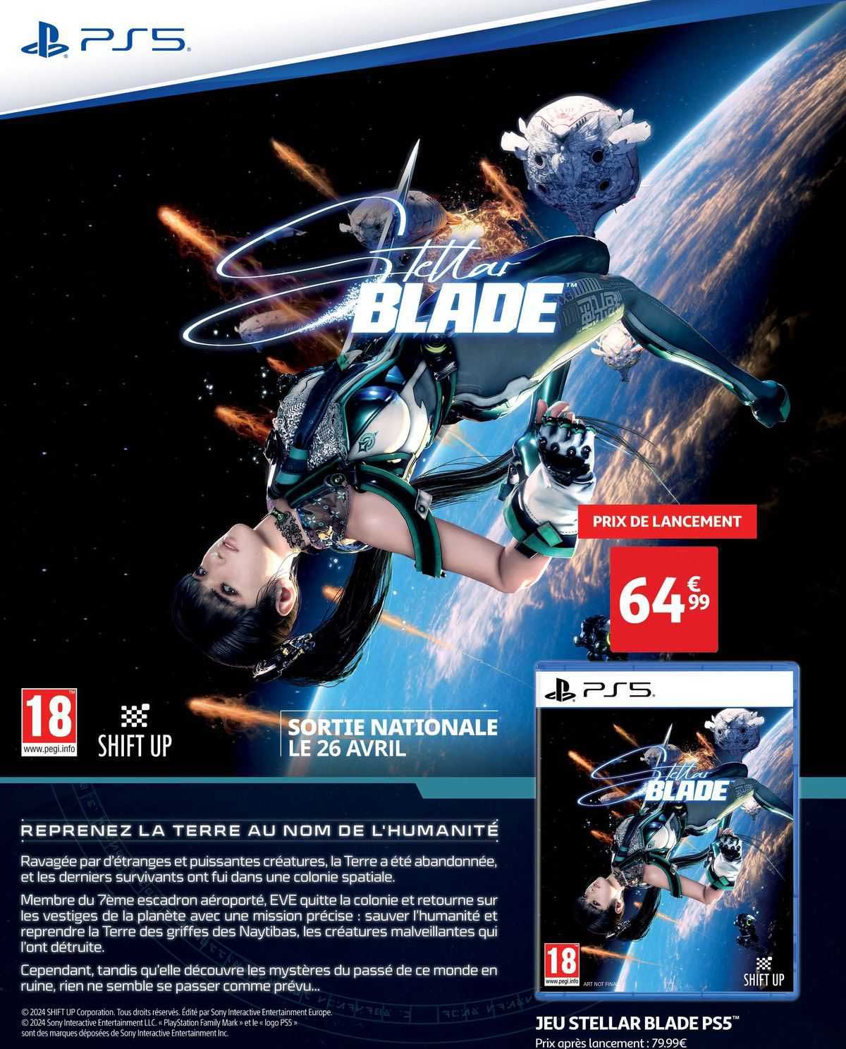 jeu stellar blade ps5