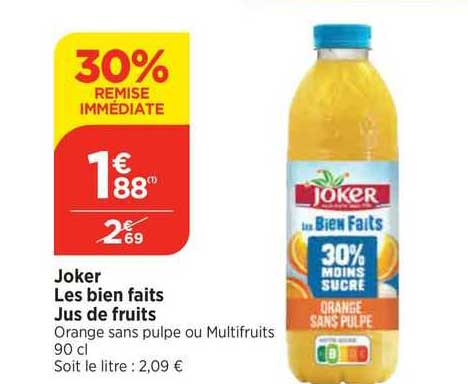joker les bien faits jus de fruits