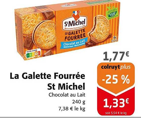 La Galette Fourrée St Michel