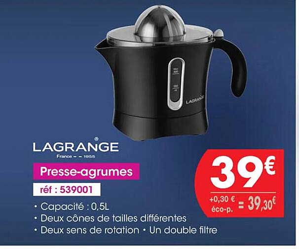 Lagrance Presse-agrumes