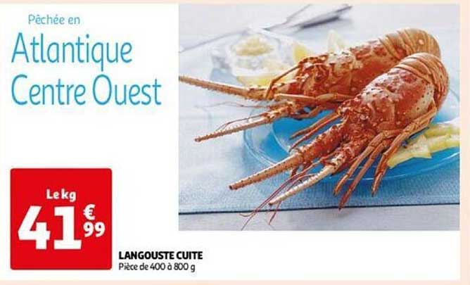Langouste Cuite