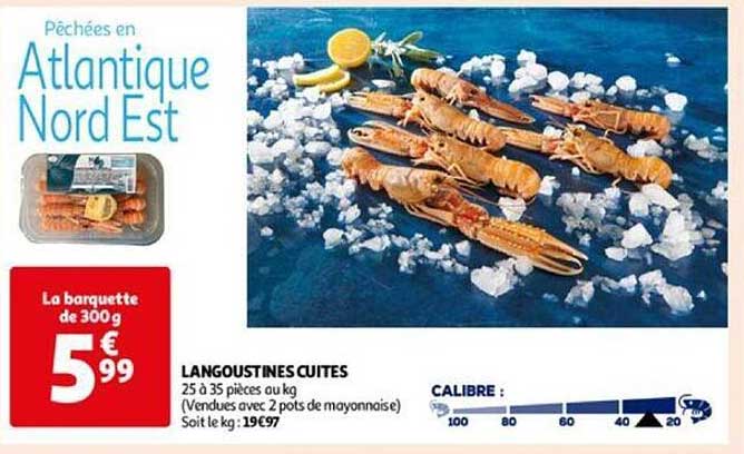 Langoustines Cuites