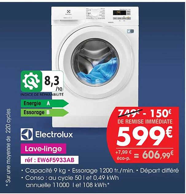 lave-linge electrolux