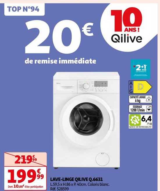 lave-linge lqilive q.6631