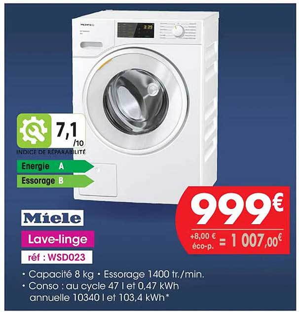lave-linge miele
