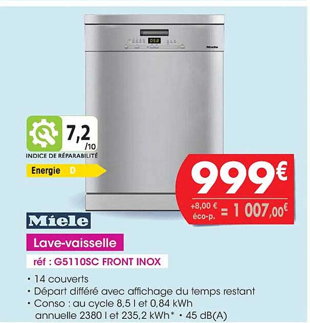 lave-vaisselle miele