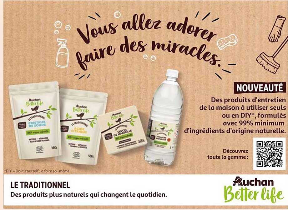 Le Traditionnel Auchan Better Life