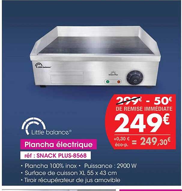 little balance plancha électrique