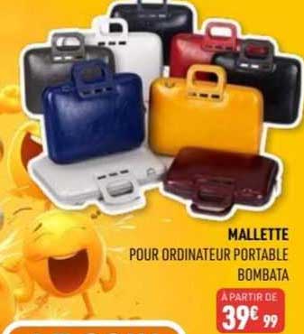 malette pour ordinateur portable bombata