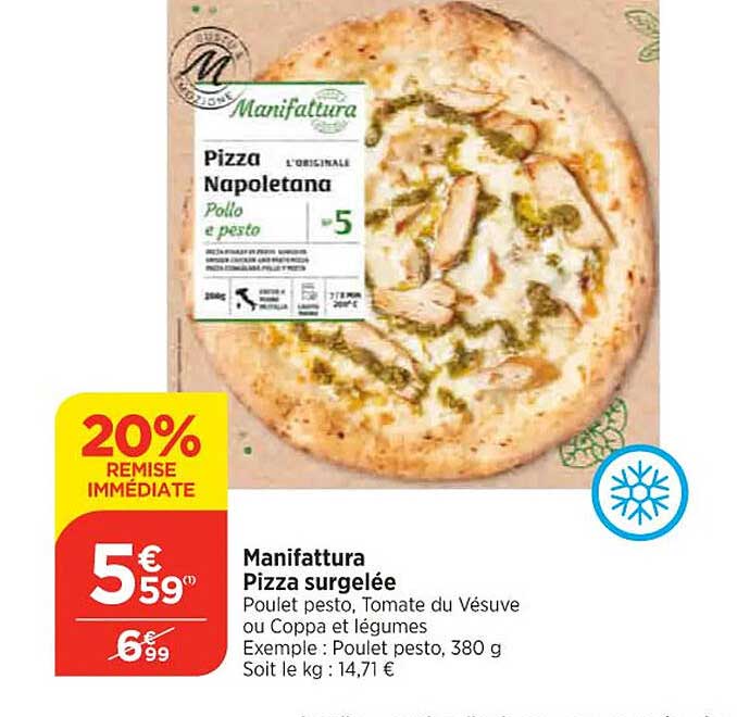 manifattura pizza surgelée