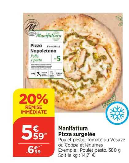 manifattura pizza surgelée