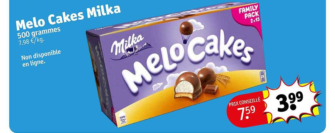 melo cakes milka