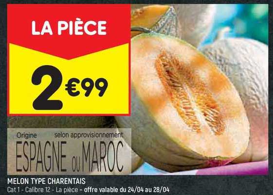 melon type charentais