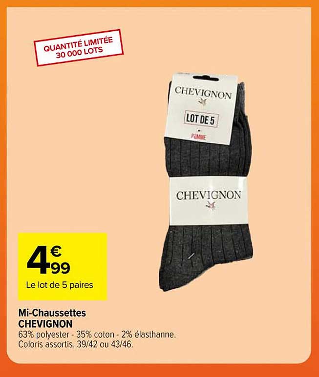 mi-chaussettes chevignon