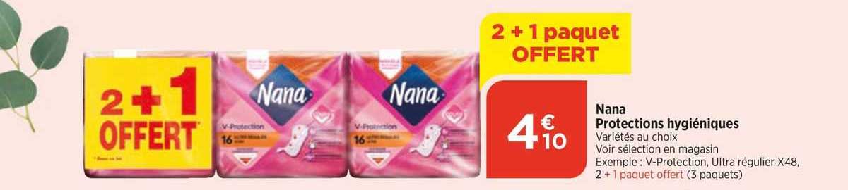 nana protections hygiéniques