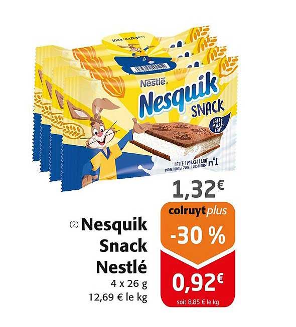 Nesquik Snack Nestlé