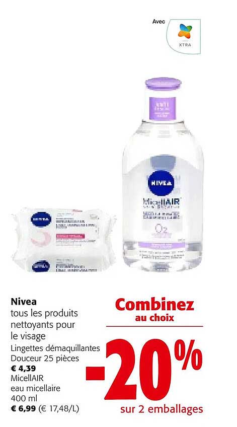nivea les produits nettoyants pour le visage