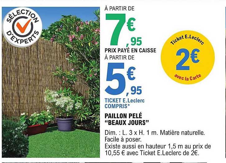 paillon pelé "beaux jours"