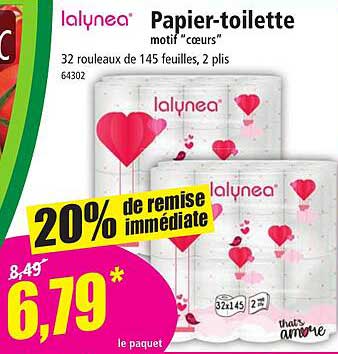 papier-toilette lalynea