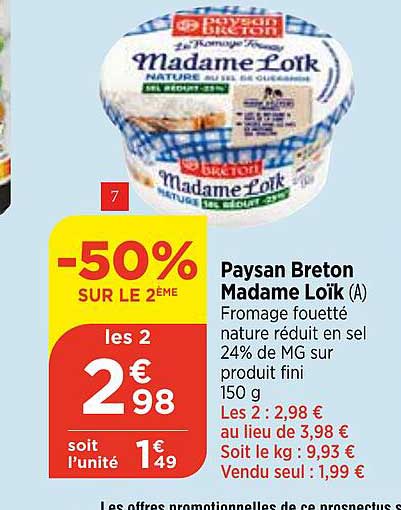 Paysan Breton Madame Loïk