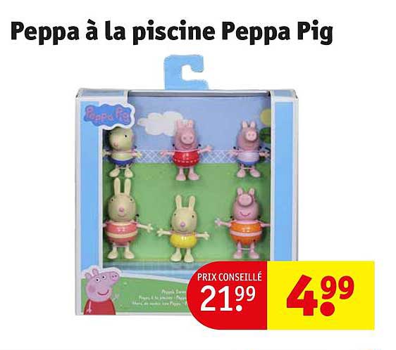 Peppa à La Piscine Peppa Pig
