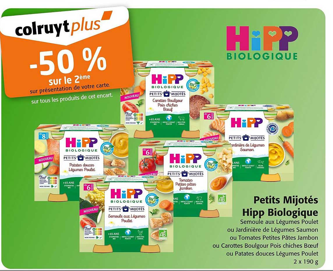 petits mijotés hipp biologique