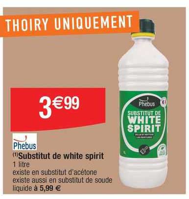 phebus substitut de white spirit